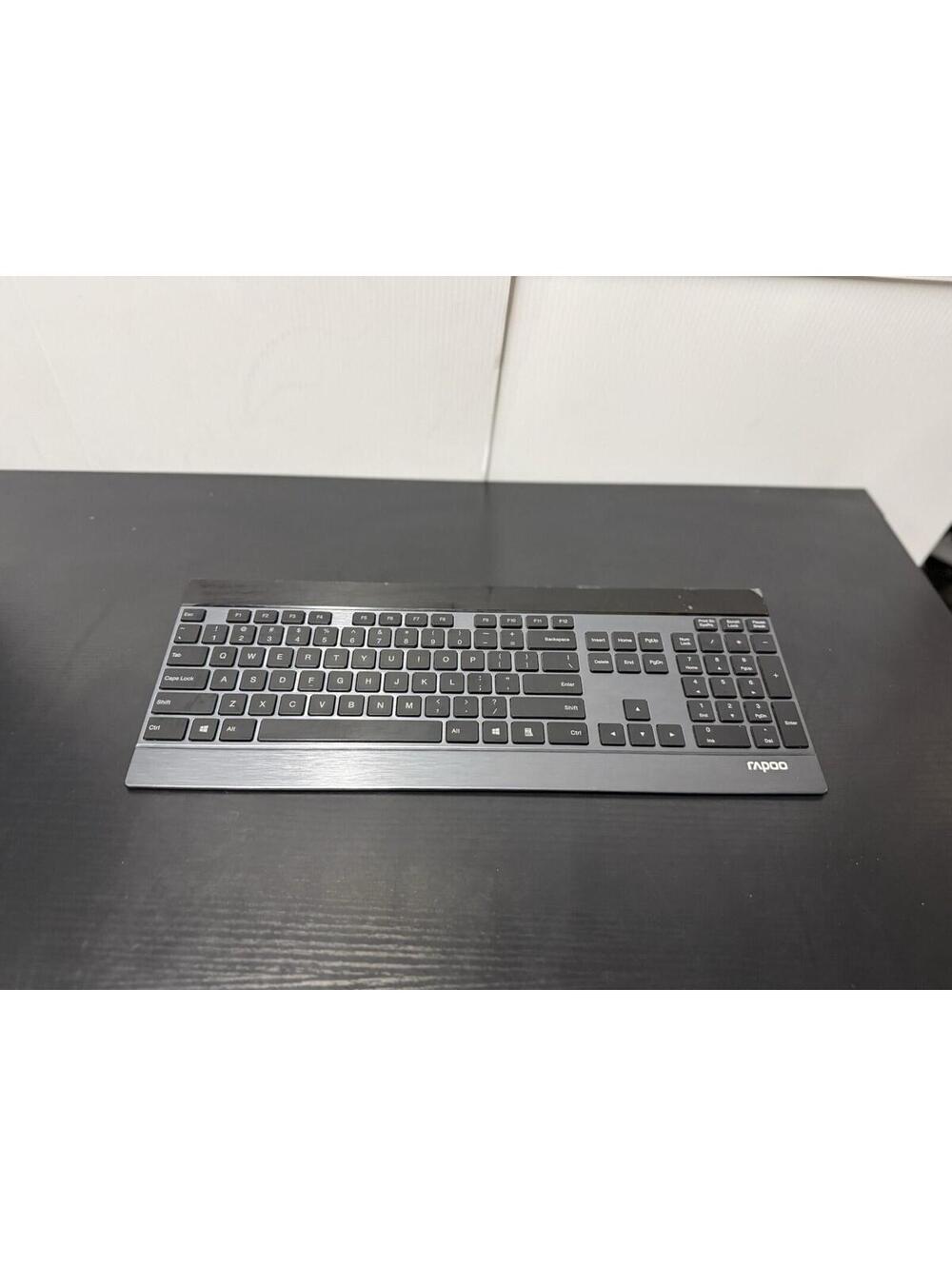 Rapoo Wireless Keyboard Multi-Mode Bluetooth Slim Full Size Numeric